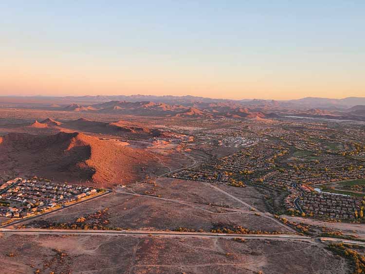 aerial view